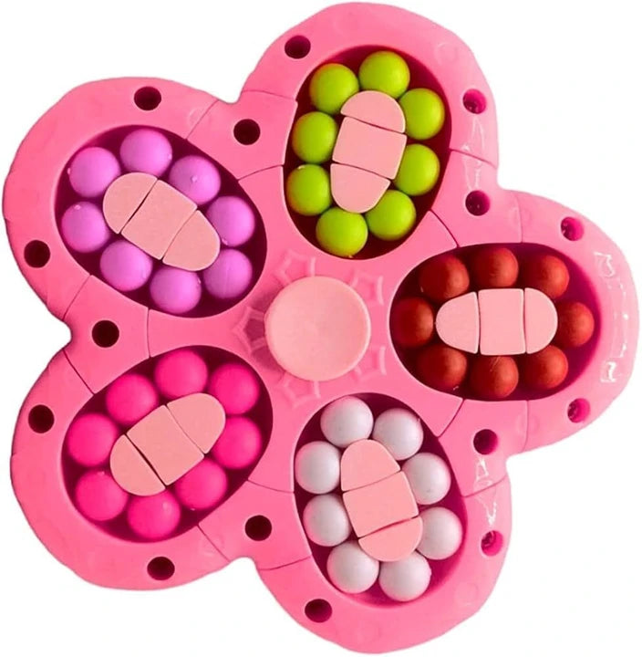 Finger Gyro Rubiks Cube Multi Colours for Childrens and Adults