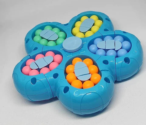 Finger Gyro Rubiks Cube Multi Colours for Childrens and Adults