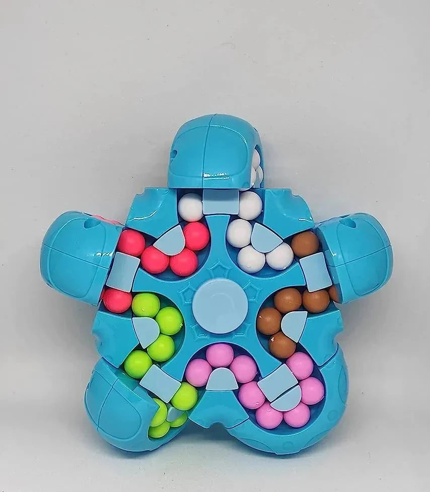 Finger Gyro Rubiks Cube Multi Colours for Childrens and Adults