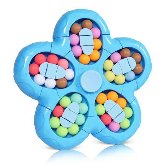 Finger Gyro Rubiks Cube Multi Colours for Childrens and Adults